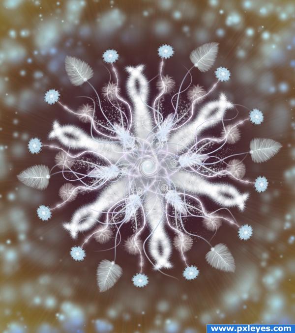 Creation of Unique Snowflake: Final Result