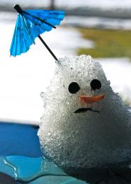 the word snowmen hate... Picture