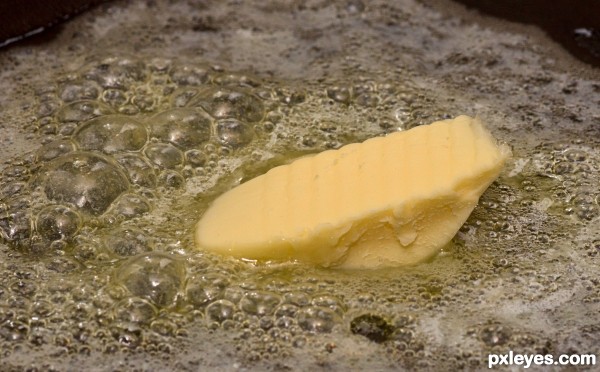 melting butter