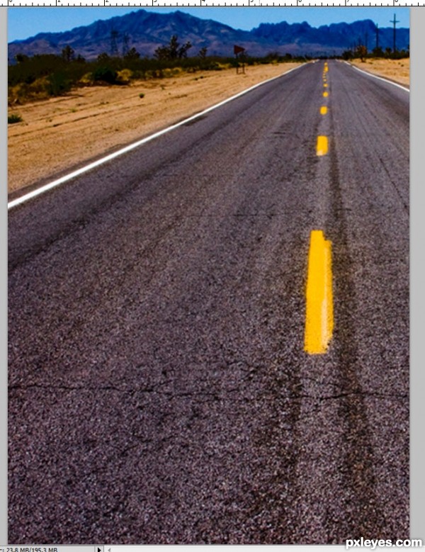 Creation of Unquity road: Step 1