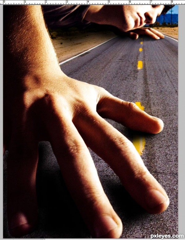 Creation of Unquity road: Step 3