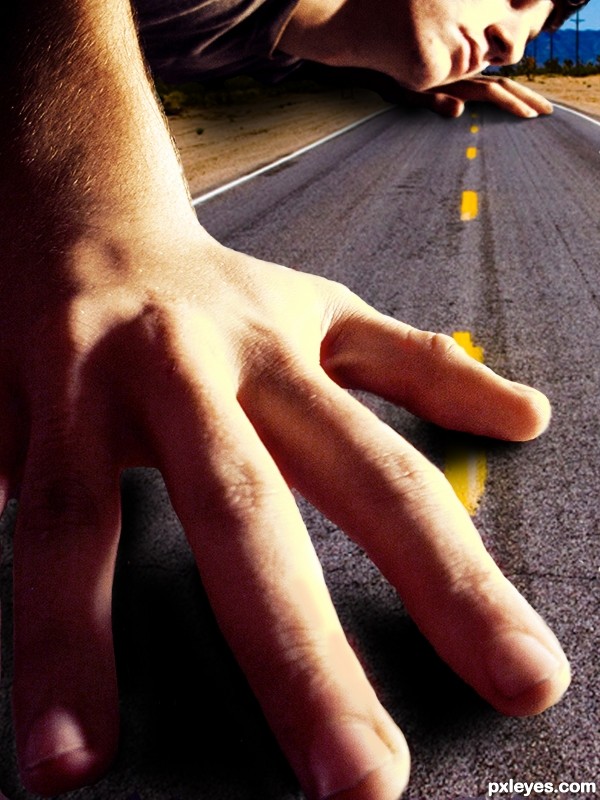 Creation of Unquity road: Step 4