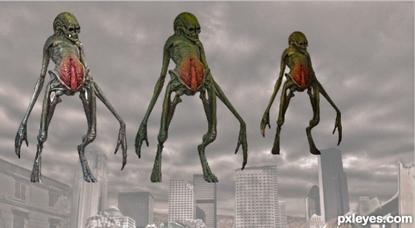 Creation of Invaders Must Die: Step 3
