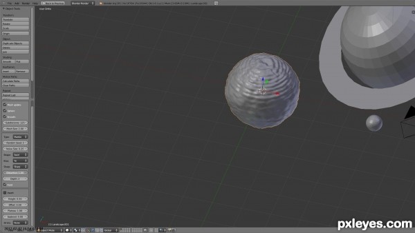 Creation of Incoming Meteor: Step 3