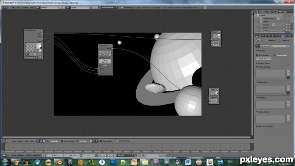 Creation of Incoming Meteor: Step 4