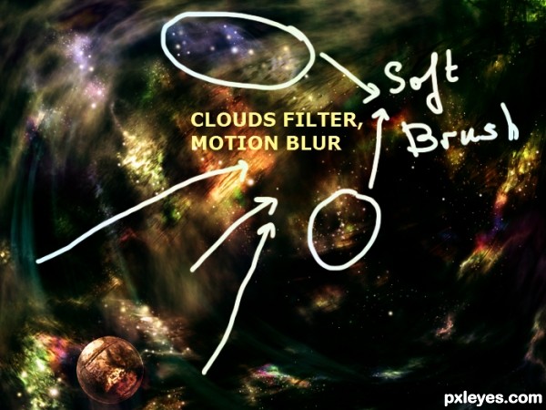 Creation of Space: Step 3