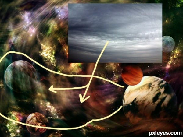 Creation of Space: Step 7