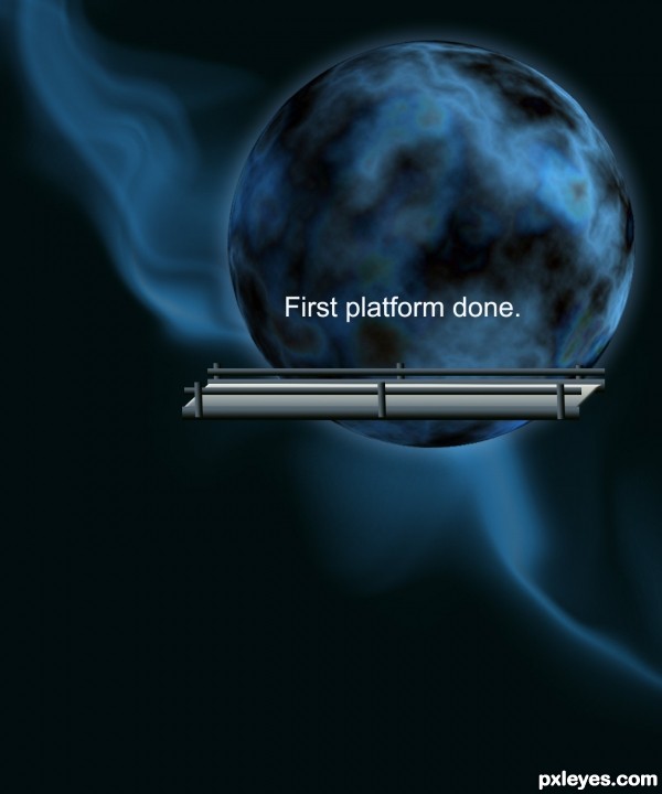 Creation of Space Over Look: Step 7