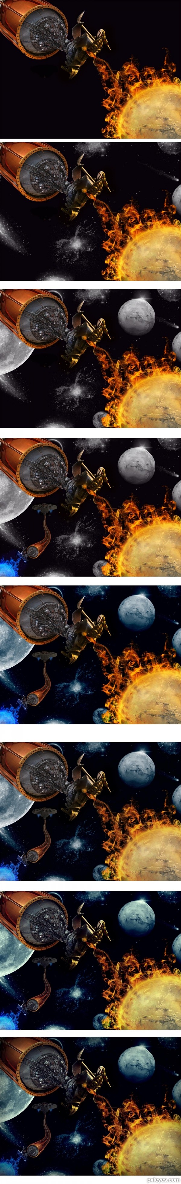 Creation of Galactus: Step 4