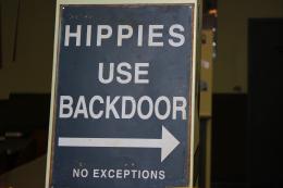 Hippie Sign