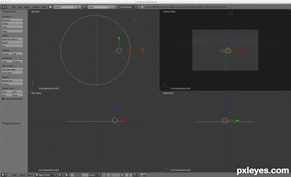 Creation of Rubber Bands Ball: Step 2