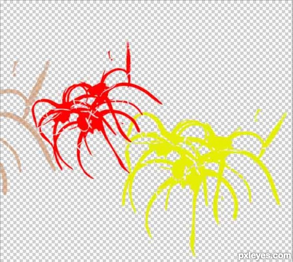Creation of Abstract Art: Step 1
