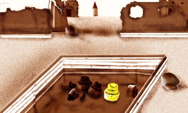 Creation of unearthed gold mystery: Step 4