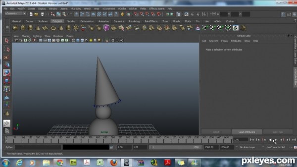 Creation of Snowy: Step 1