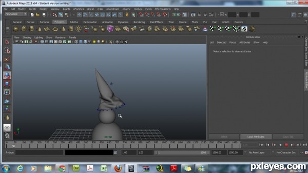 Creation of Snowy: Step 2