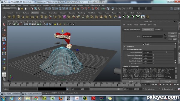 Creation of Snowy: Step 4