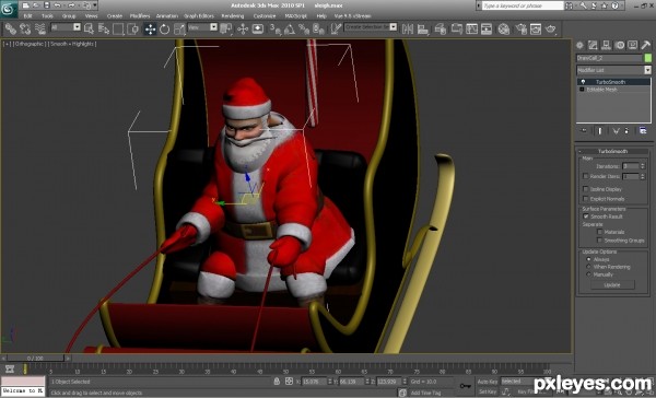 Creation of North Pole or Bust: Step 7