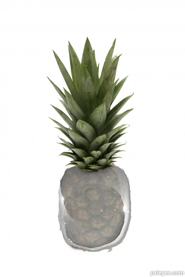 Creation of PINEAPPLE SPLASH: Step 5