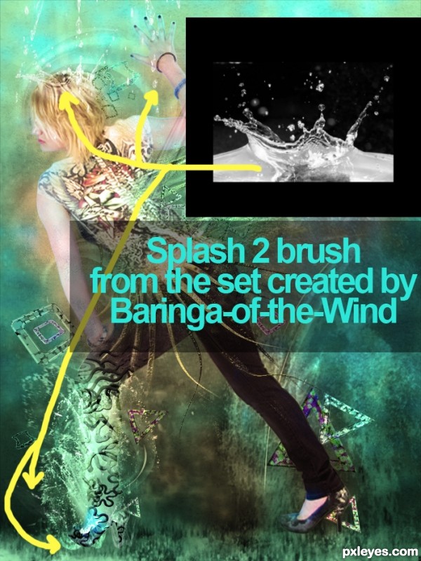 Creation of Splash Out: Step 7