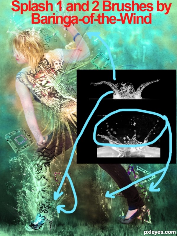 Creation of Splash Out: Step 8