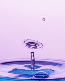 Purple splash