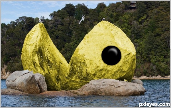 Creation of The death of Pac-Man: Step 3