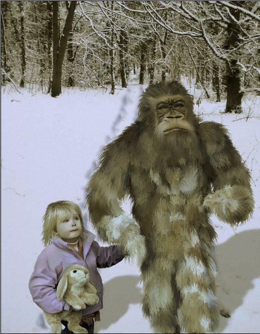 Creation of My Friend "Squatch": Step 6