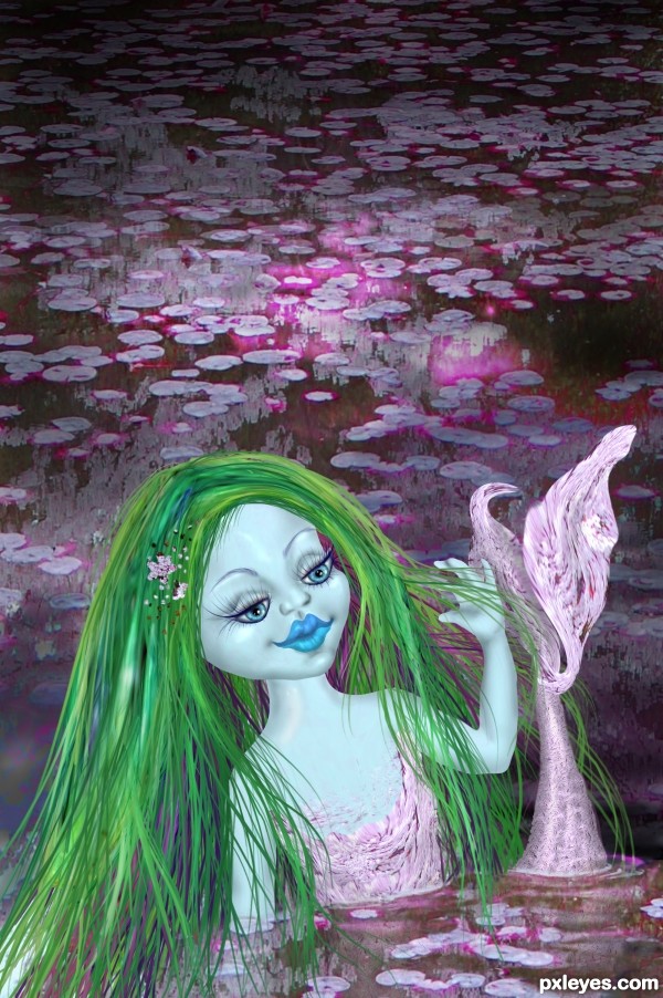 Little mermaid photoshop picture)