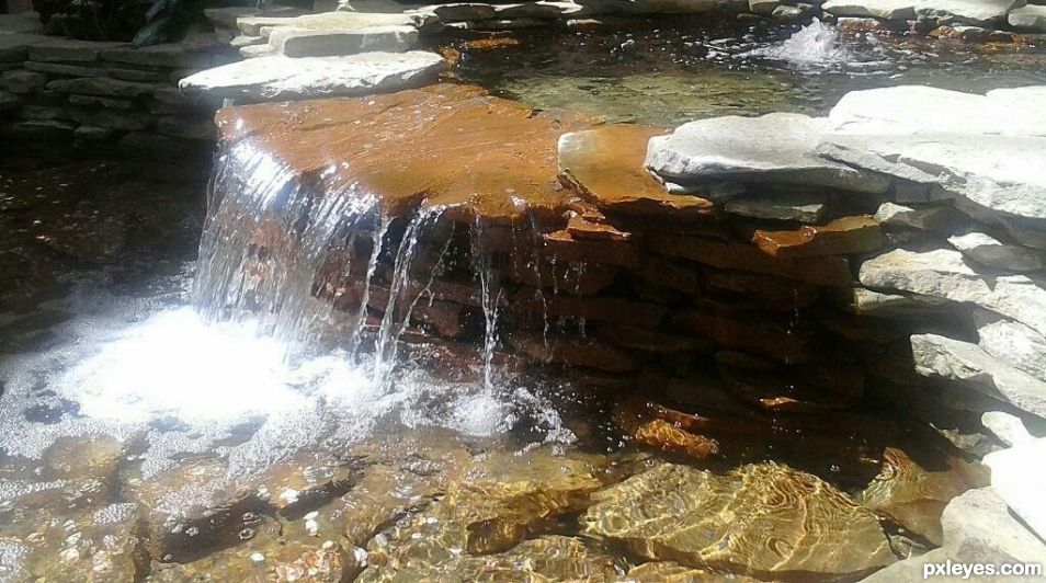 Creation of Rocky Water: Step 1
