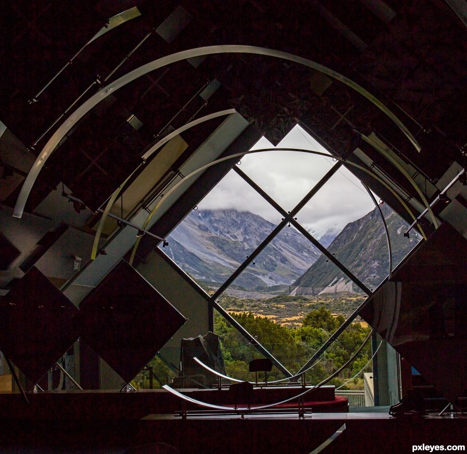 view through window