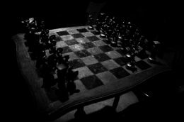 Timeworn Chess Game