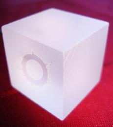 Plastic cube