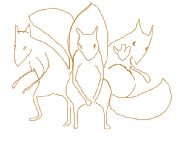 Creation of Waiting for the Nuts.: Step 1