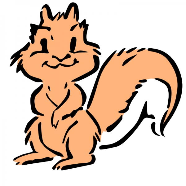 Creation of Vector Squirrel: Step 3