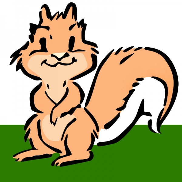 Creation of Vector Squirrel: Step 4
