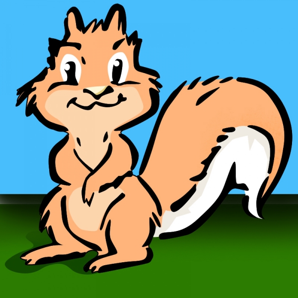 Creation of Vector Squirrel: Step 5