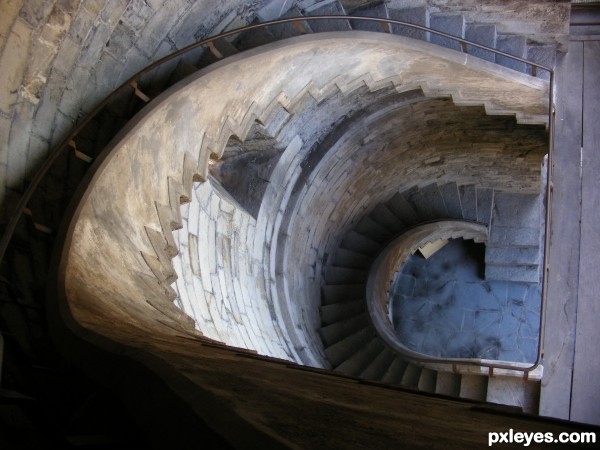 Stairs of stone