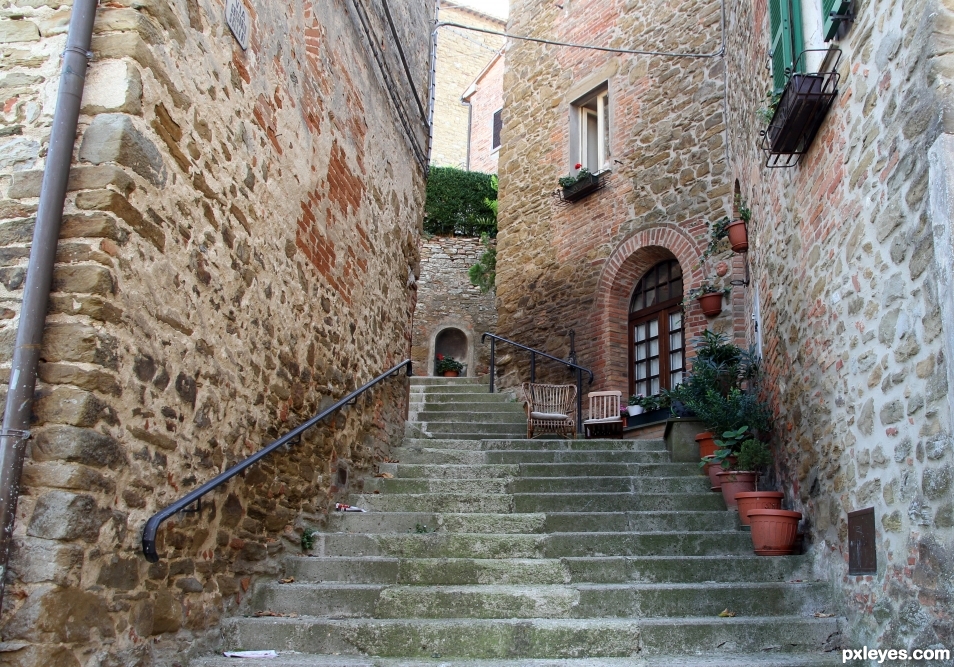 Village in Tuscany