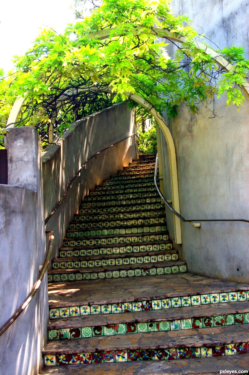 Tiled Stairs