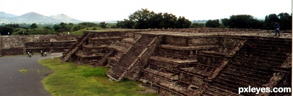 pyramid stairs