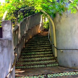 Tiled Stairs Picture