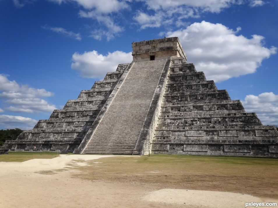 Cichen Itza stairs