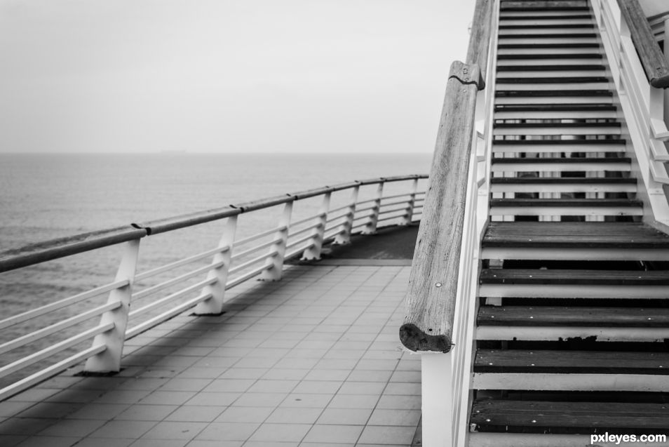 Steps over the horizon