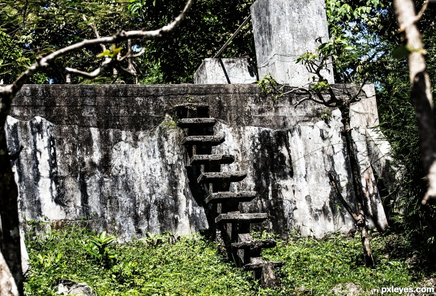 oldschool stairway