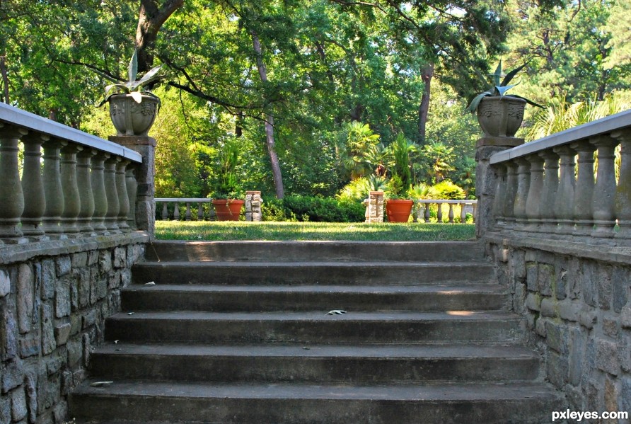 Garden Stairs