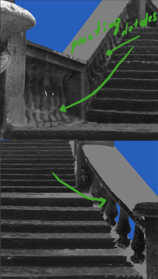 Creation of Temple of four elements: Step 2