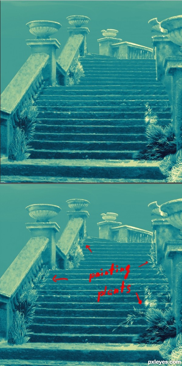 Creation of Temple of four elements: Step 5