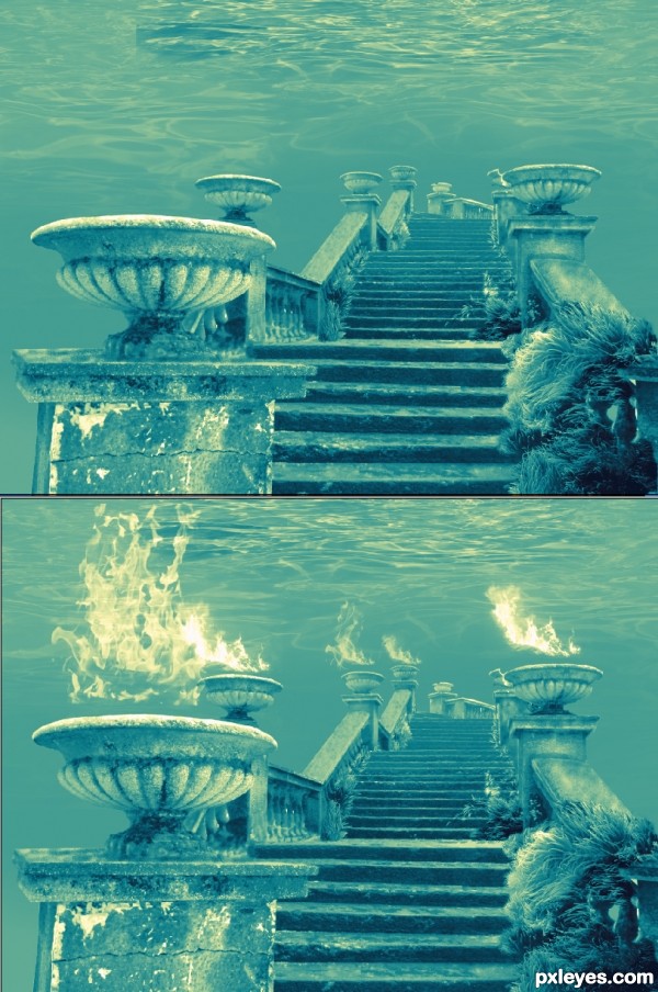 Creation of Temple of four elements: Step 6