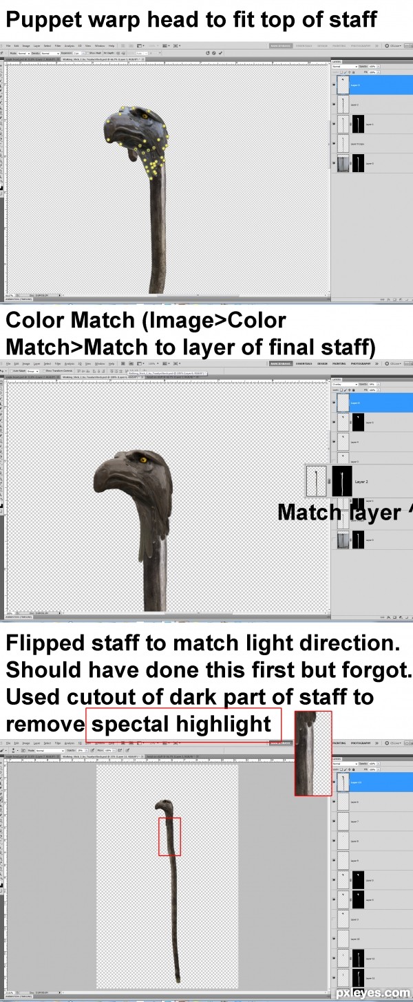 Creation of The Tempest: Step 19