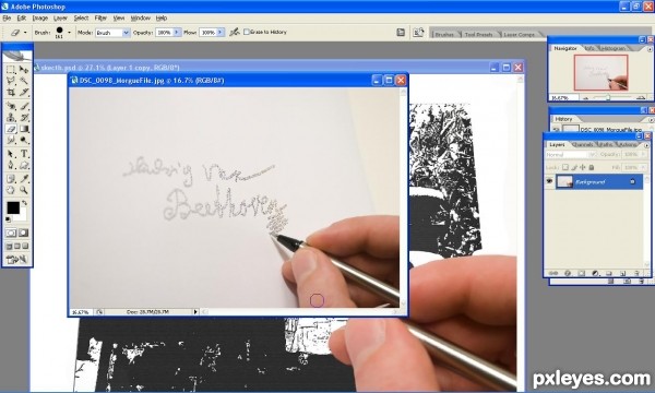 Creation of Doodling: Step 3